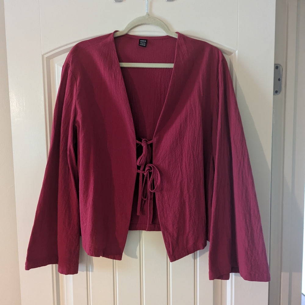 Cotton Front Tye Blouse